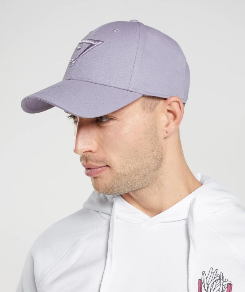 Czapki Gymshark Sharkhead Głęboka Fioletowe | PL 368BMK